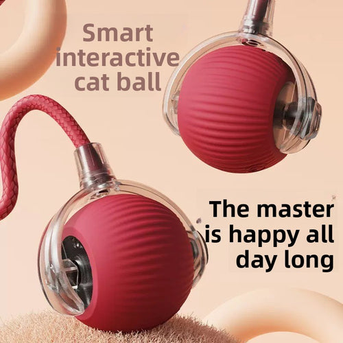 Automatic Interactive Cat Toy Ball